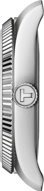 Tissot Ballade Quartz Green Dial Silver Steel Strap Watch for Women - T156.210.11.091.00