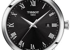 Tissot T Classic Dream Quartz Black Dial Black Leather Strap Watch for Men - T129.410.16.053.00