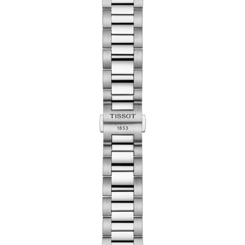 Tissot PR 100 Chronograph Light Blue Dial Silver Steel Strap Watch for Men - T150.417.11.351.00