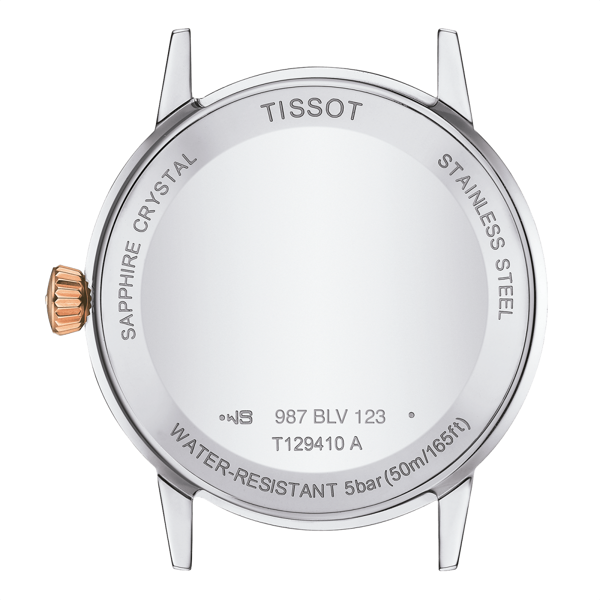 Tissot T Classic Dream Quartz White Dial Two Tone Steel Strap Watch for Men - T129.410.22.013.00