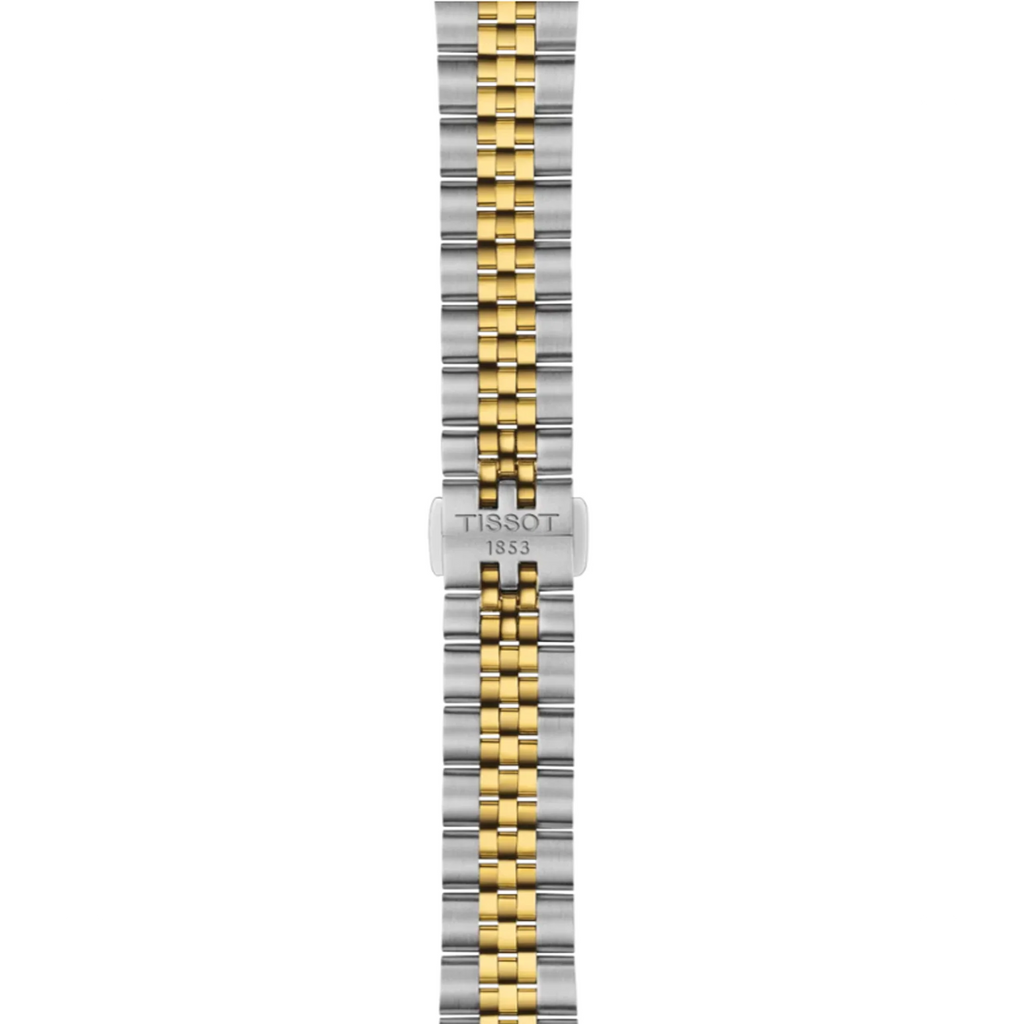 Tissot Ballade Quartz Silver Dial Two Tone Steel Strap Watch for Women - T156.210.22.031.00
