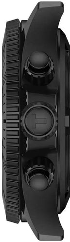 Tissot Seastar 1000 Chronograph Black Dial Black Steel Strap Watch for Men - T120.217.33.061.00