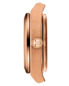 Tissot PRX Diamonds Rose Gold Dial Rose Gold Steel Strap Watch for Women - T137.010.33.506.00