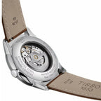 Tissot Chemin des Tourelles Automatic Powermatic 80 Ivory Dial Green Leather Strap Watch for Men - T139.407.16.261.00