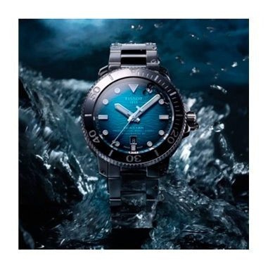 Tissot Seastar 2000 Professional Powermatic 80 Blue Dial Silver Steel Strap Watch for Men - T120.607.11.041.00