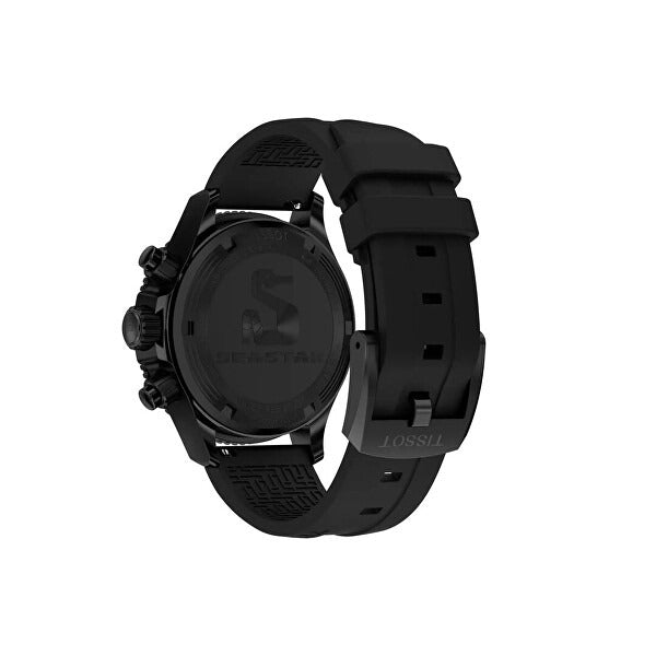 Tissot Seastar 1000 Chronograph Black Dial Black Rubber Strap Watch for Men - T120.217.37.061.00