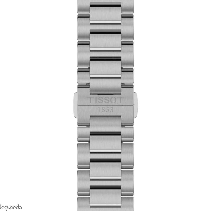 Tissot PRC 100 Solar Quartz Blue Dial Silver Steel Strap Watch for Men - T151.422.11.041.00