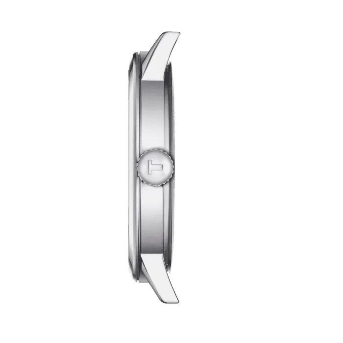 Tissot Classic Dream Silver Dial Silver Steel Strap Watch for Men - T129.410.11.031.00