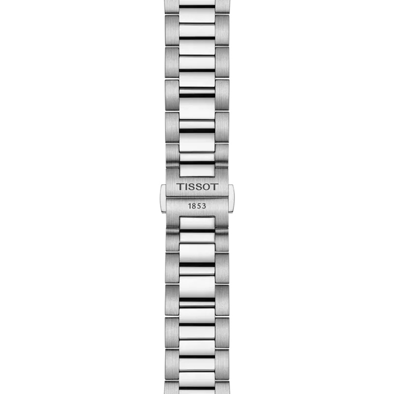 Tissot PR 100 Chronograph Blue Dial Silver Steel Strap Watch for Men - T150.417.11.041.00