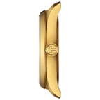 Tissot PR 100 Gold Dial Gold Steel Strap Watch for Women - T150.210.33.021.00