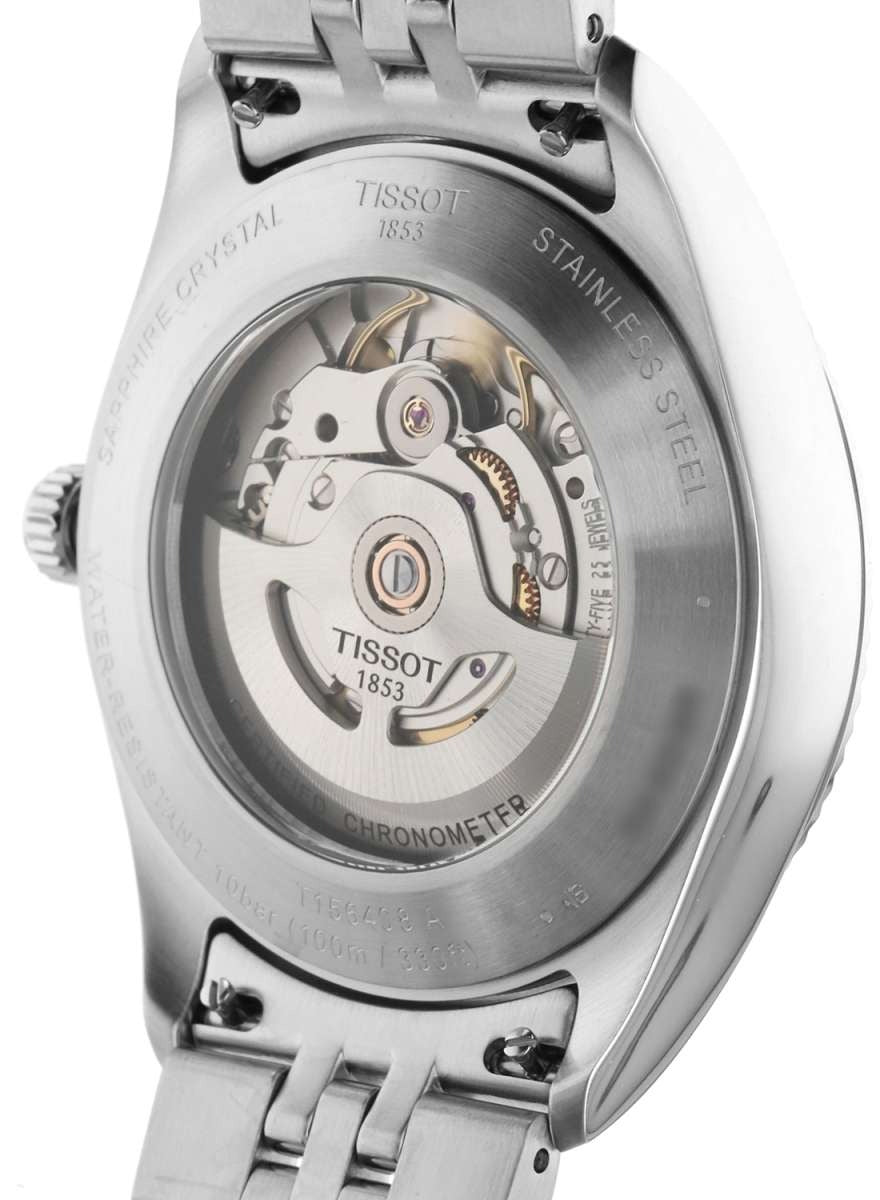 Tissot Ballade Powermatic 80 COSC Blue Dial Silver Steel Strap Watch for Men - T156.408.11.043.00