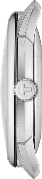 Tissot Chemin Des Tourelles Powermatic 80 Blue Dial Silver Steel Strap Watch for Men - T139.407.11.048.00