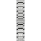 Tissot PRC 100 Solar Quartz Silver Dial Silver Steel Strap Watch for Men - T151.422.11.031.00