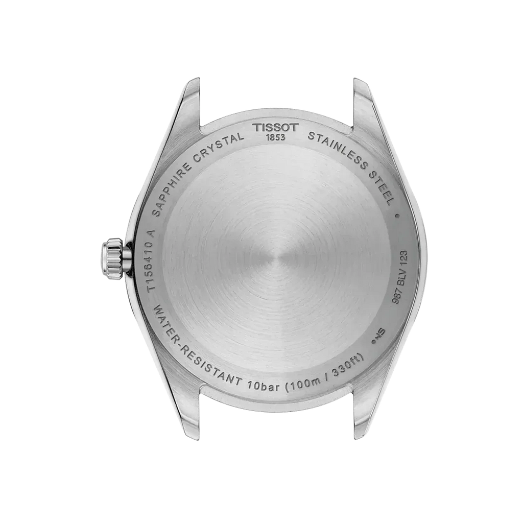 Tissot Ballade Quartz Blue Dial Two Tone Steel Strap Watch for Men - T156.410.22.041.00