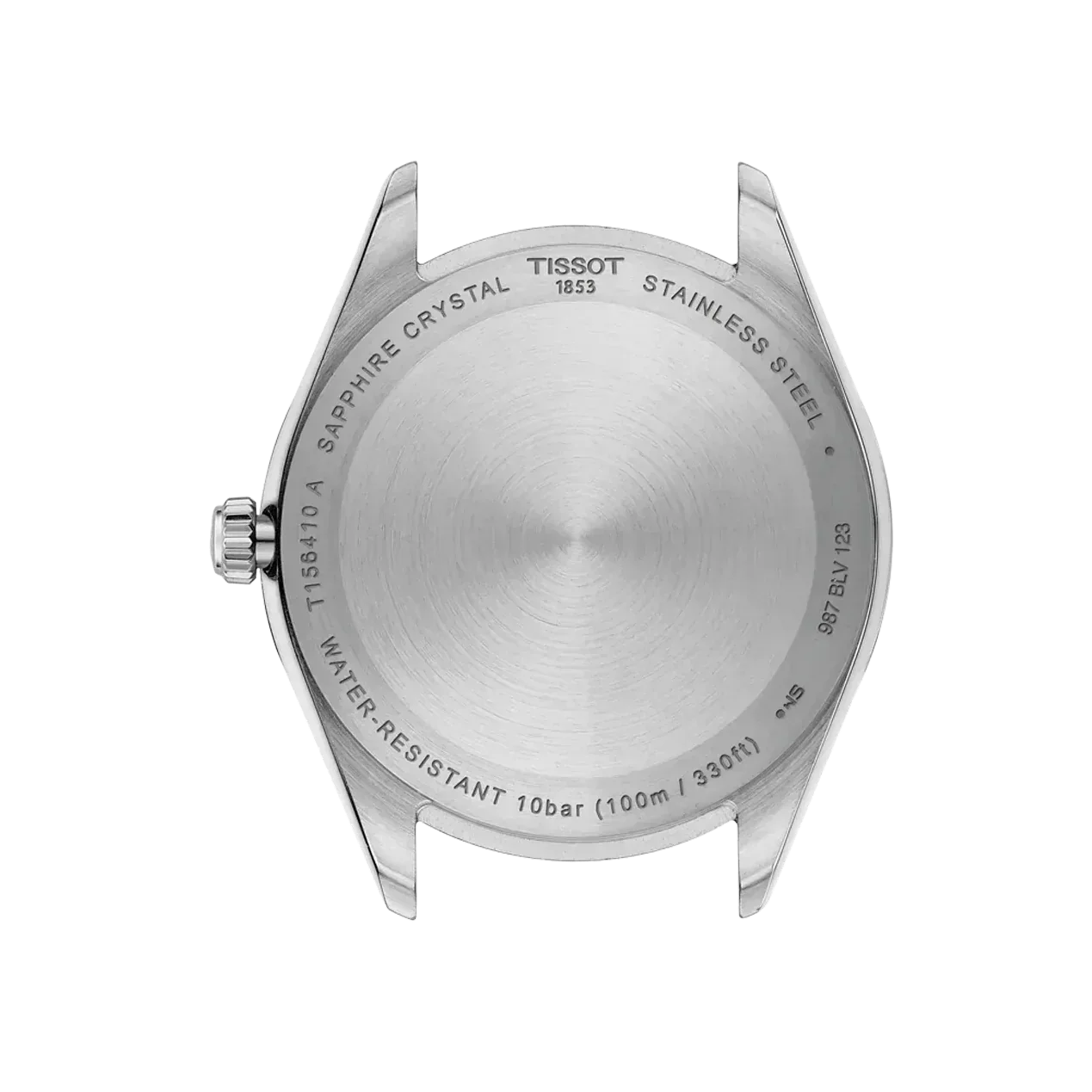 Tissot Ballade Quartz Blue Dial Two Tone Steel Strap Watch for Men - T156.410.22.041.00