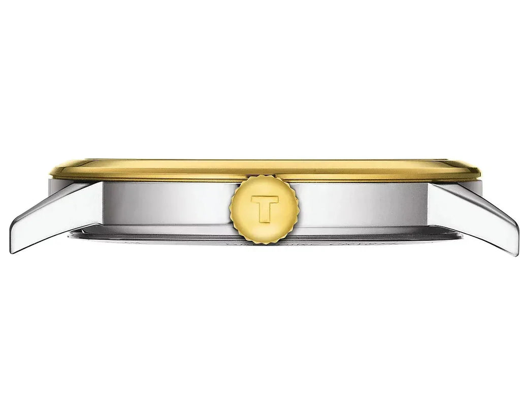 Tissot Classic Dream Silver Dial Two Tone Steel Strap Watch for Men - T129.410.22.031.00