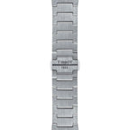 Tissot PRX Powermatic 80 18K Gold Brown Dial Silver Steel Strap Watch for Men - T931.407.41.291.00