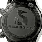 Tissot Seastar 1000 Chronograph Black Dial Black Steel Strap Watch for Men - T120.217.33.061.00