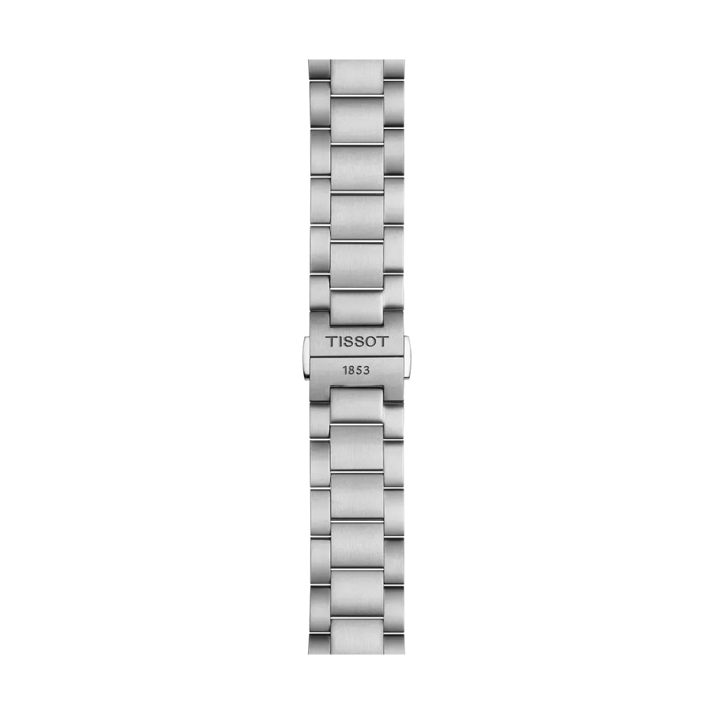 Tissot PR 100 Vuelta Chronograph Black Dial Silver Steel Strap Watch for Men - T150.417.11.051.01