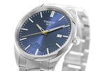 Tissot PR 100 Blue Dial Silver Steel Strap Watch for Men - T150.410.11.041.00