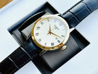 Tissot Classic Dream Ivory Dial Brown Leather Strap Watch for Men - T129.410.26.263.00