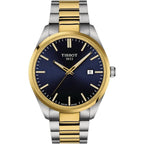 Tissot PR 100 Blue Dial Two Tone Steel Strap Watch for Men - T150.410.22.041.00