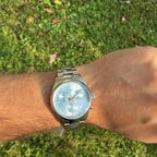 Tissot PR 100 Ice Blue Dial Silver Steel Strap Watch for Men - T150.410.11.351.00
