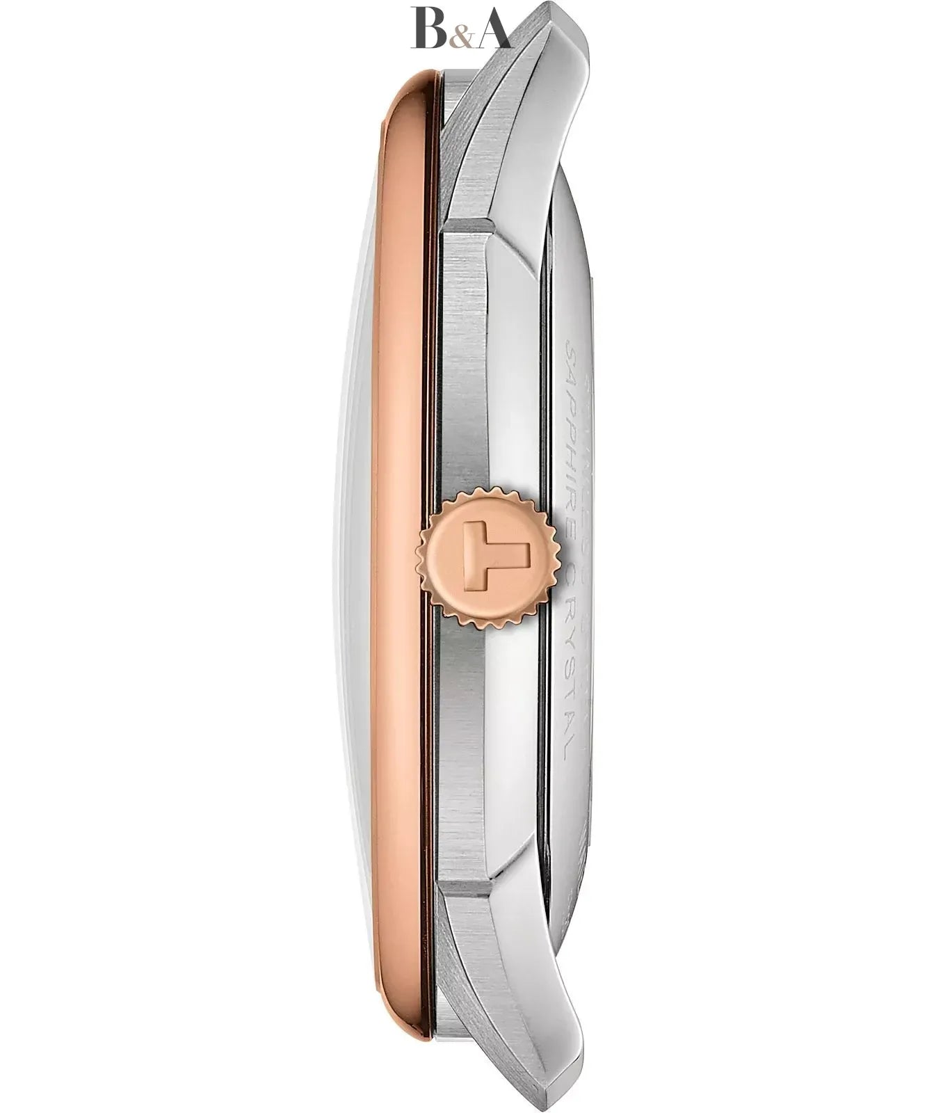 Tissot Tissot Chemin Des Tourelles Powermatic 80 Silver Dial Two Tone Steel Strap Watch for Men - T139.407.22.038.00