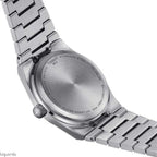 Tissot PRX Quartz Red Dial Silver Steel Strap Watch for Women - T137.210.11.421.00