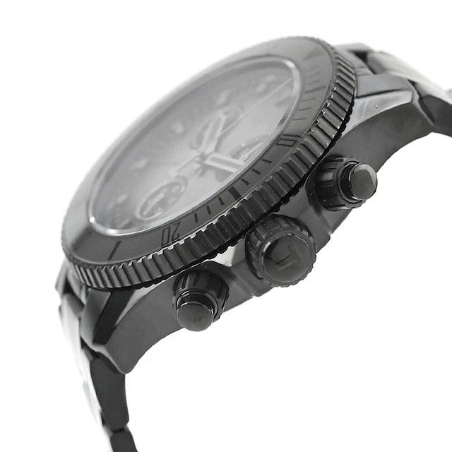 Tissot Seastar 1000 Chronograph Black Dial Black Steel Strap Watch for Men - T120.217.33.061.00