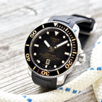 Tissot Seastar 2000 Professional Powermatic 80 Black Dial Black Rubber Strap Watch for Men - T120.607.17.441.01