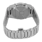 Tissot Digital Quartz Silver Dial Silver Steel Strap Watch for Men - T137.463.11.030.00