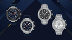 Tissot T Race Moto GP Limited Edition Chronograph Blue Dial Blue Rubber Strap Watch for Men - T141.417.17.047.00