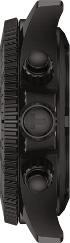 Tissot Seastar 1000 Chronograph Black Dial Black Rubber Strap Watch for Men - T120.217.37.061.00