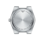 Tissot PRX Quartz Red Dial Silver Steel Strap Watch for Women - T137.210.11.421.00