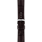 Tissot PR 100 Quartz Silver Dial Black Leather Strap Watch for Men - T150.410.16.031.00