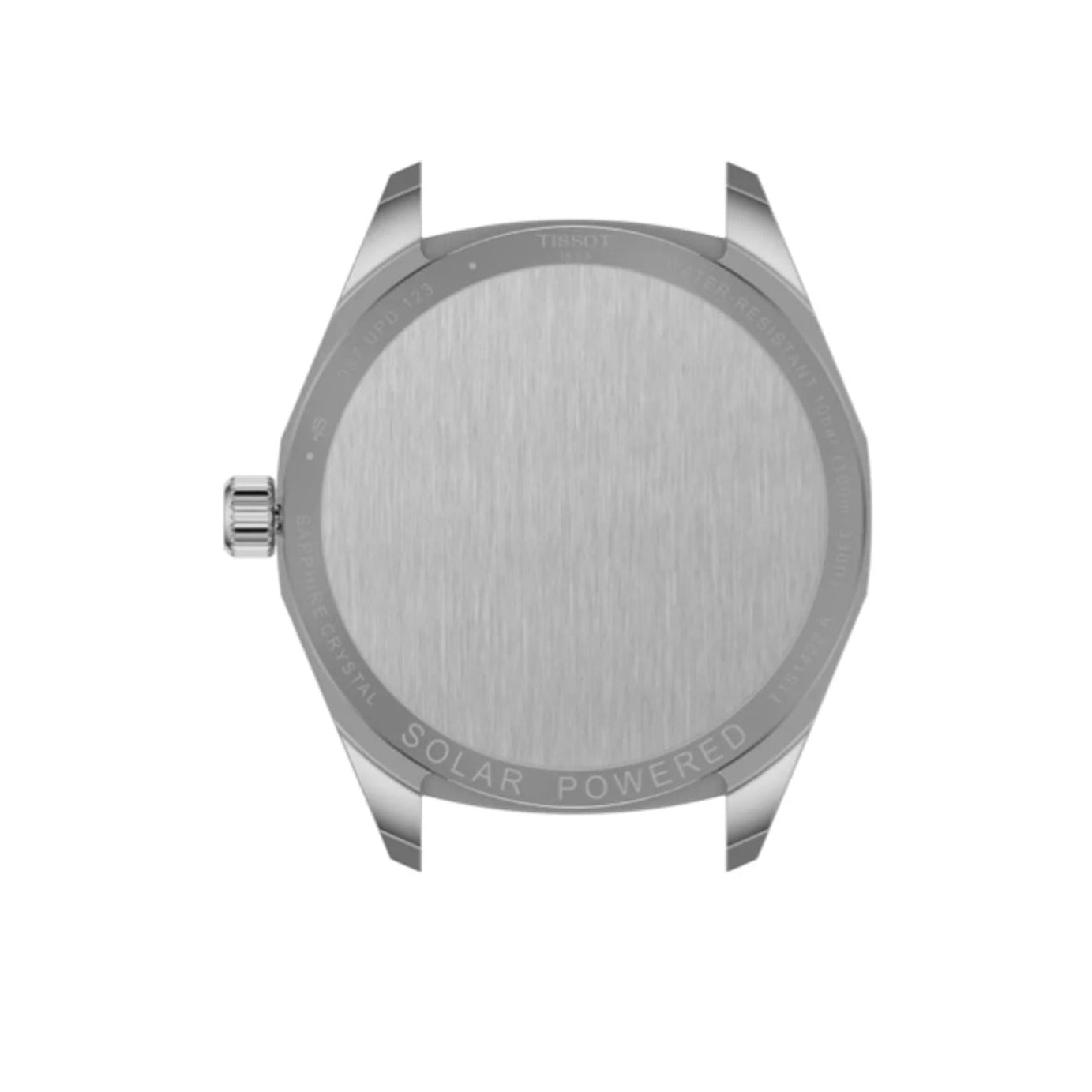 Tissot PRC 100 Solar Quartz Silver Dial Silver Steel Strap Watch for Men - T151.422.11.031.00