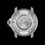 Tissot Seastar 2000 Professional Powermatic 80 Blue Dial Silver Steel Strap Watch for Men - T120.607.11.041.00