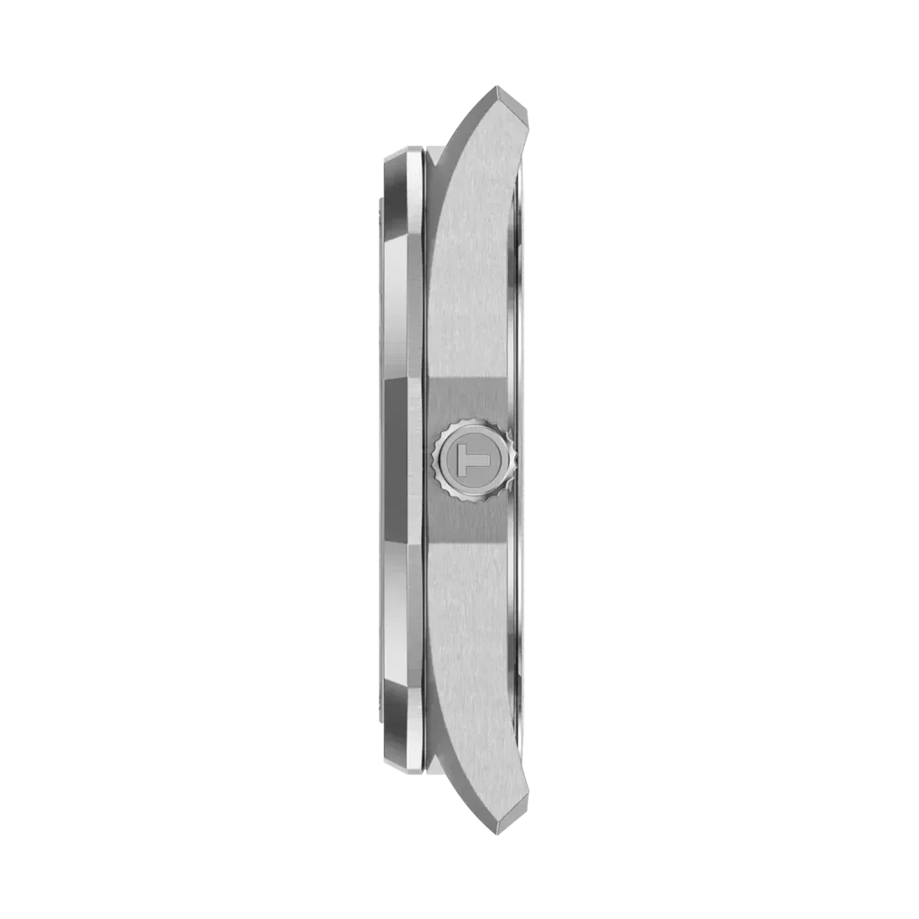 Tissot PRC 100 Solar Quartz Silver Dial Silver Steel Strap Watch for Men - T151.422.11.031.00