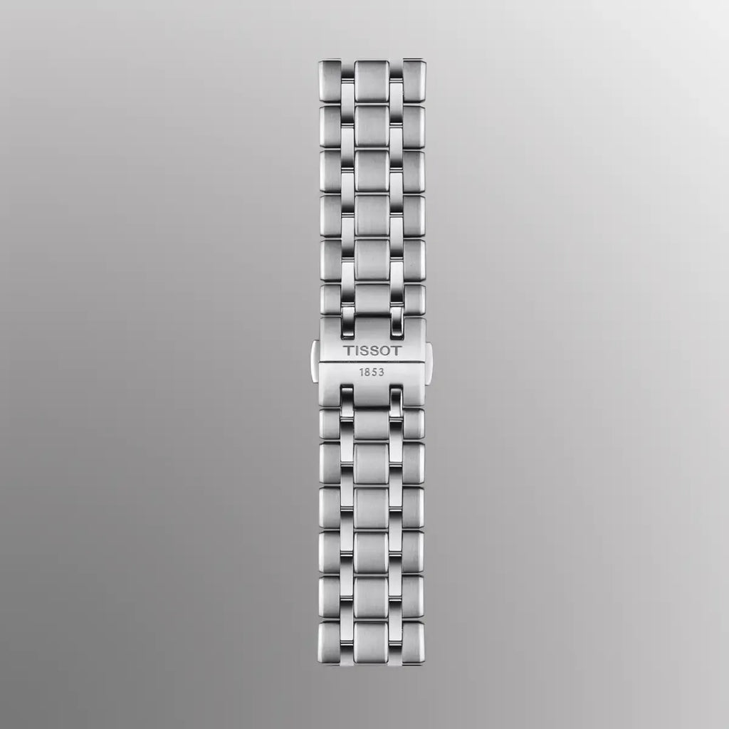 Tissot Chemin Des Tourelles Powermatic 80 Silver Dial Silver Steel Strap Watch for Men - T139.407.11.038.00