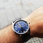 Tissot T-Sport Gent XL Blue Dial Brown Leather Strap Watch for Men - T116.410.16.047.00