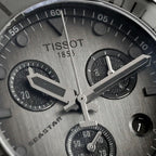 Tissot Seastar 1000 Chronograph Black Dial Black Steel Strap Watch for Men - T120.217.33.061.00