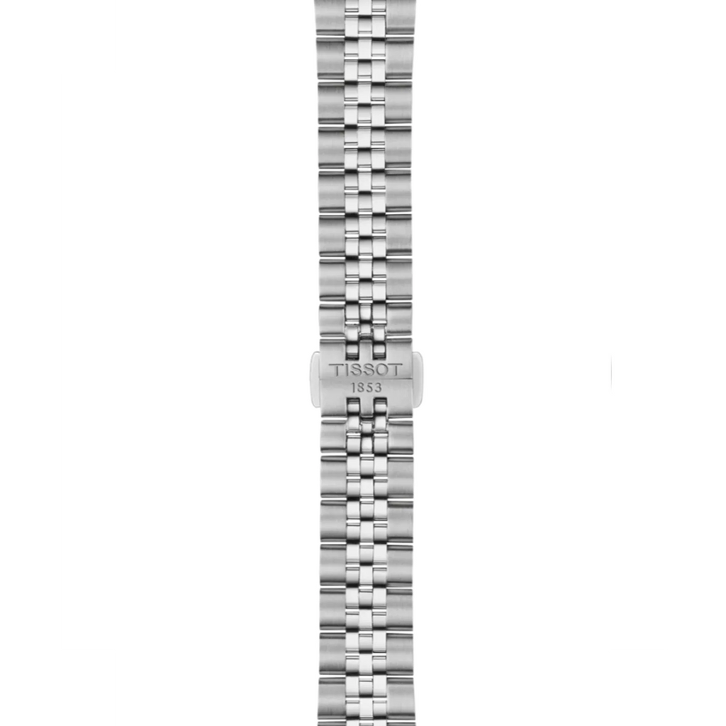 Tissot Ballade Quartz Blue Dial Silver Steel Strap Watch for Women - T156.210.11.351.00