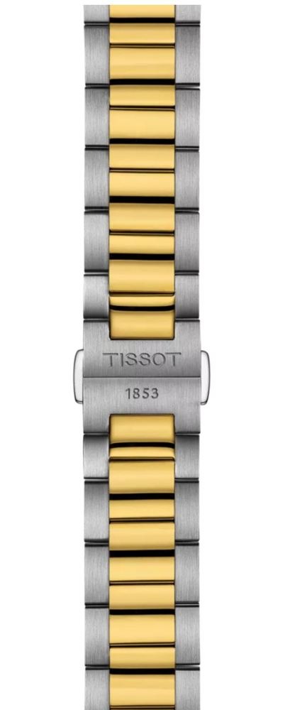 Tissot PR 100 Blue Dial Two Tone Steel Strap Watch for Men - T150.410.22.041.00