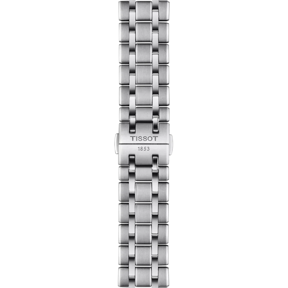 Tissot Chemin des Tourelles Powermatic 80 Green Dial Silver Steel Strap Watch for Men - T139.407.11.091.00
