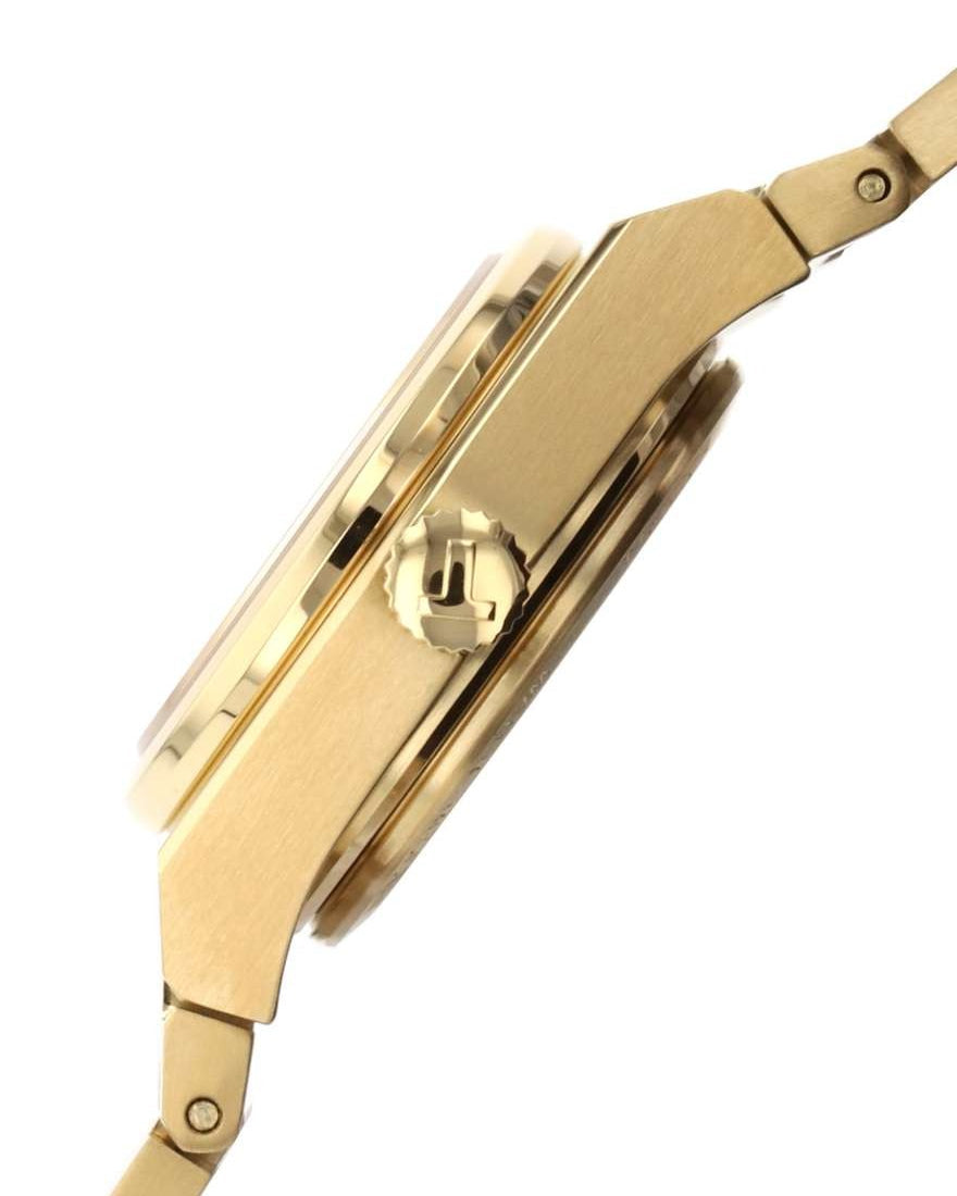 Tissot PRX 25mm Gold DIal Gold Steel Strap Watch for Women - T137.010.33.021.00