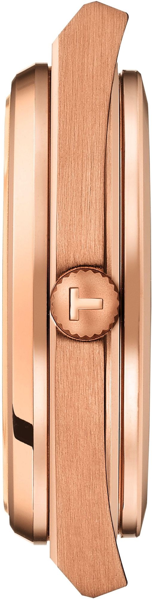 Tissot PRX Powermatic 80 Blue Dial Rose Gold Steel Strap Watch for Men - T137.407.33.041.00
