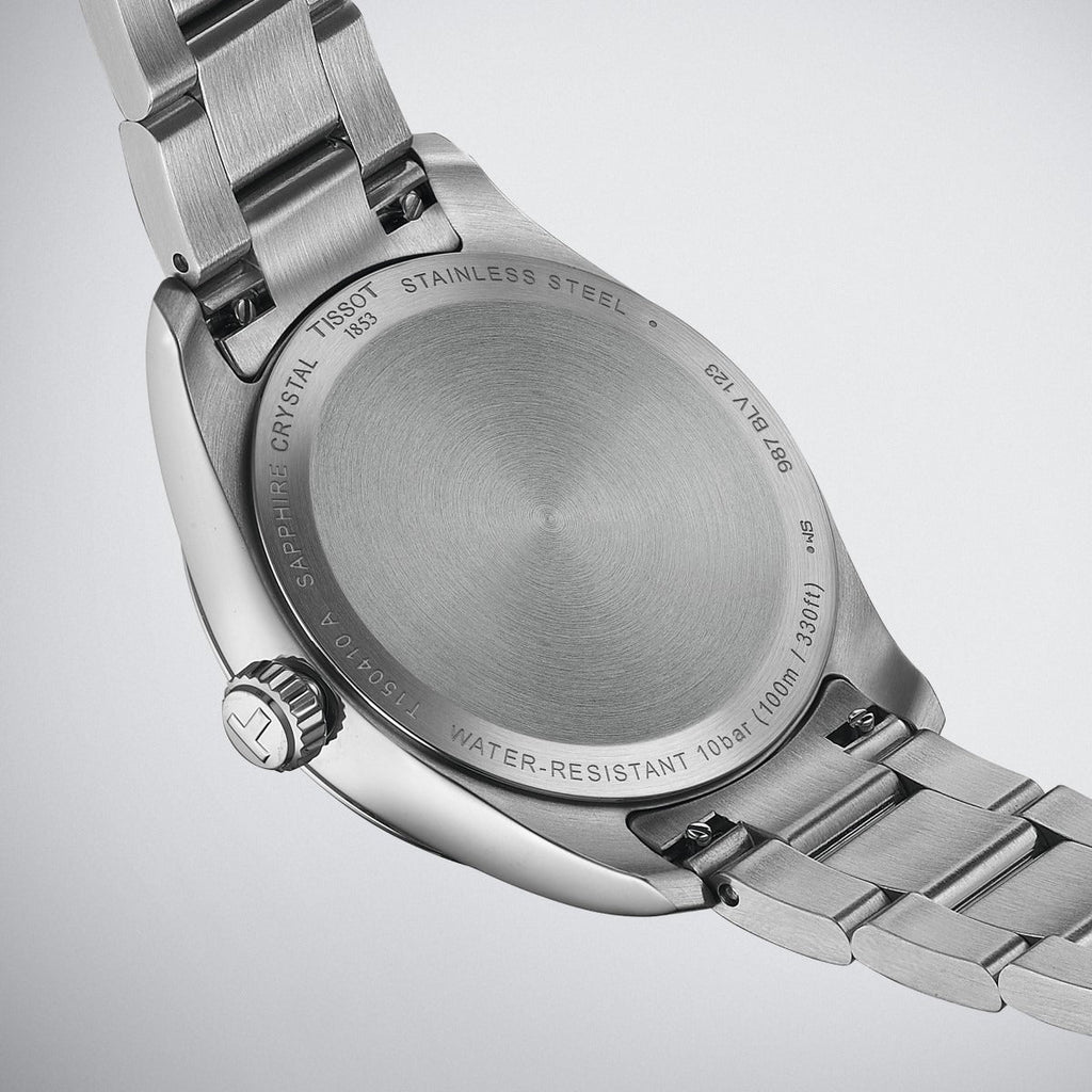 Tissot PR 100 Quartz Silver Dial Silver Steel Strap Watch for Women - T150.210.11.031.00