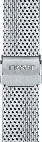 Tissot Seastar 1000 Powermatic 80 Automatic Green Dial Silver Mesh Strap Watch for Men - T120.407.11.091.00