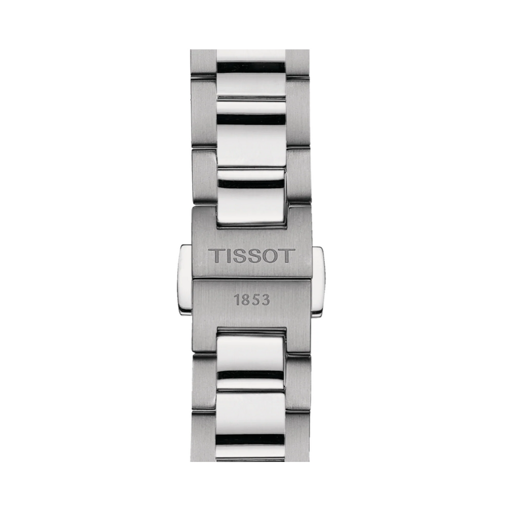 Tissot PR 100 Ice Blue Dial Silver Steel Strap Watch for Women - T150.210.11.351.00
